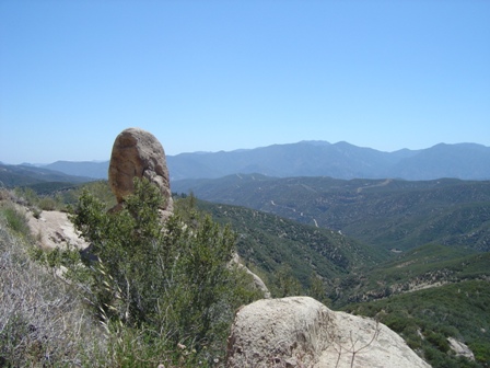 Rock Outcropping along Ridge Route