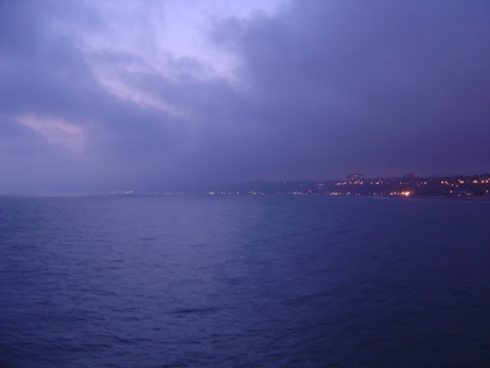Hazy View of Santa Monica from Pier