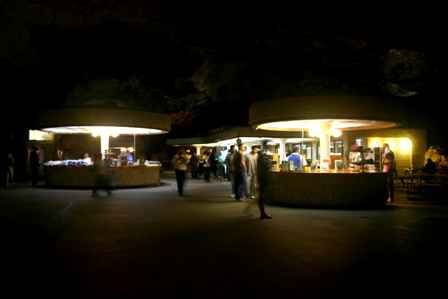 Snack bar, big room, Carlsbad Caverns
