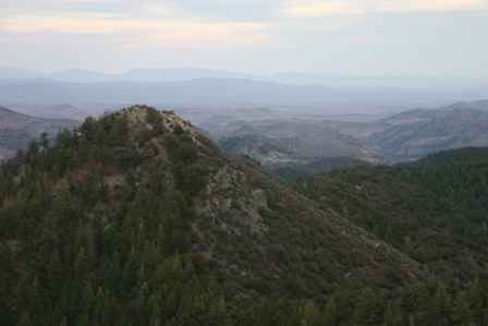 Gila Mountains Viewpoint at Emory Pass